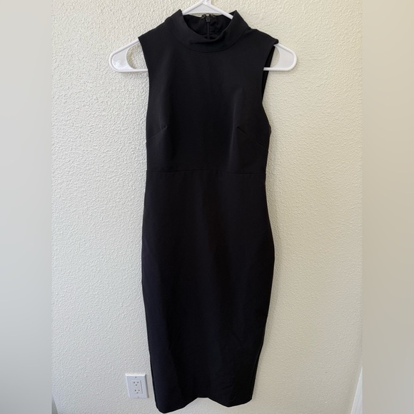 Express Mock Neck Bodycon Dress XXS - Picture 1 of 4